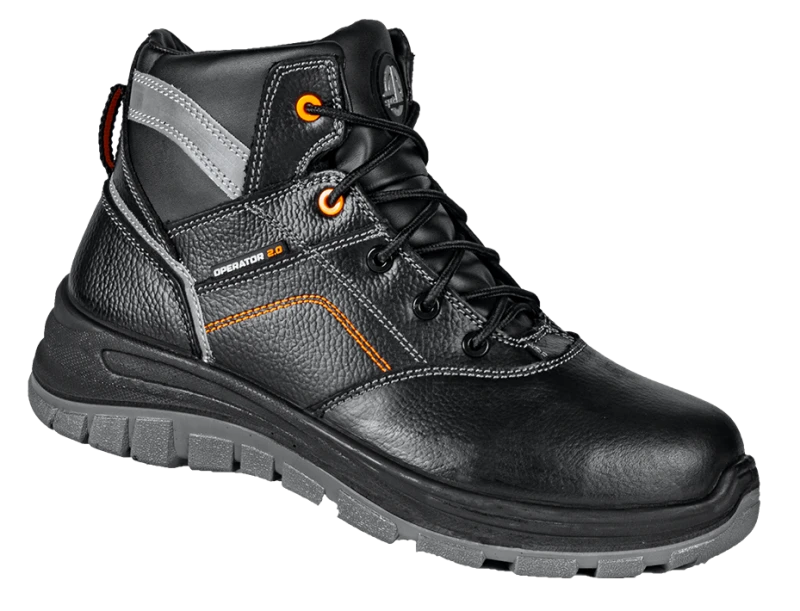 Ботинки OPERATOR 2.0 с КП и КС нат.мех, кожаные ПУ/ТПУ