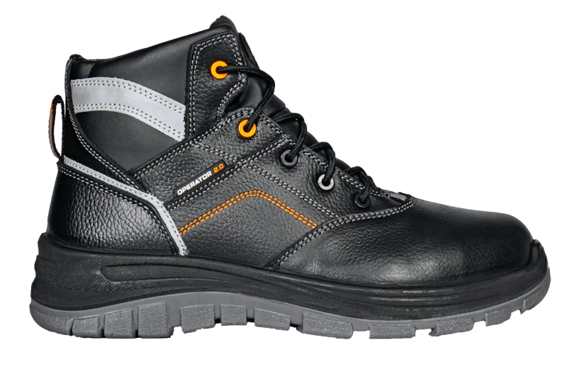 Ботинки OPERATOR 2.0 с КП и КС нат.мех, кожаные ПУ/ТПУ