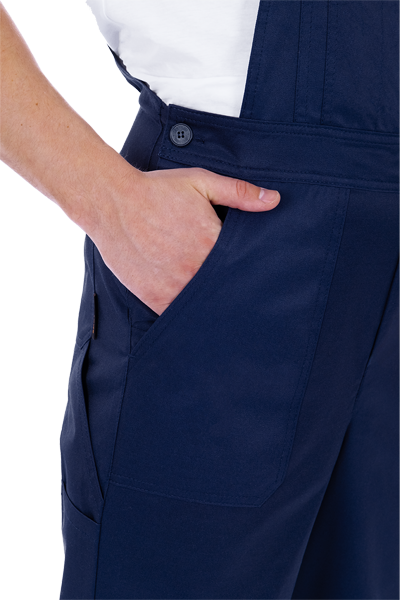 Костюм мужской ТЕХНИК 2 от механических воздействий и ОПЗ (куртка, полукомбинезон), темно-синий/серый Кос 099