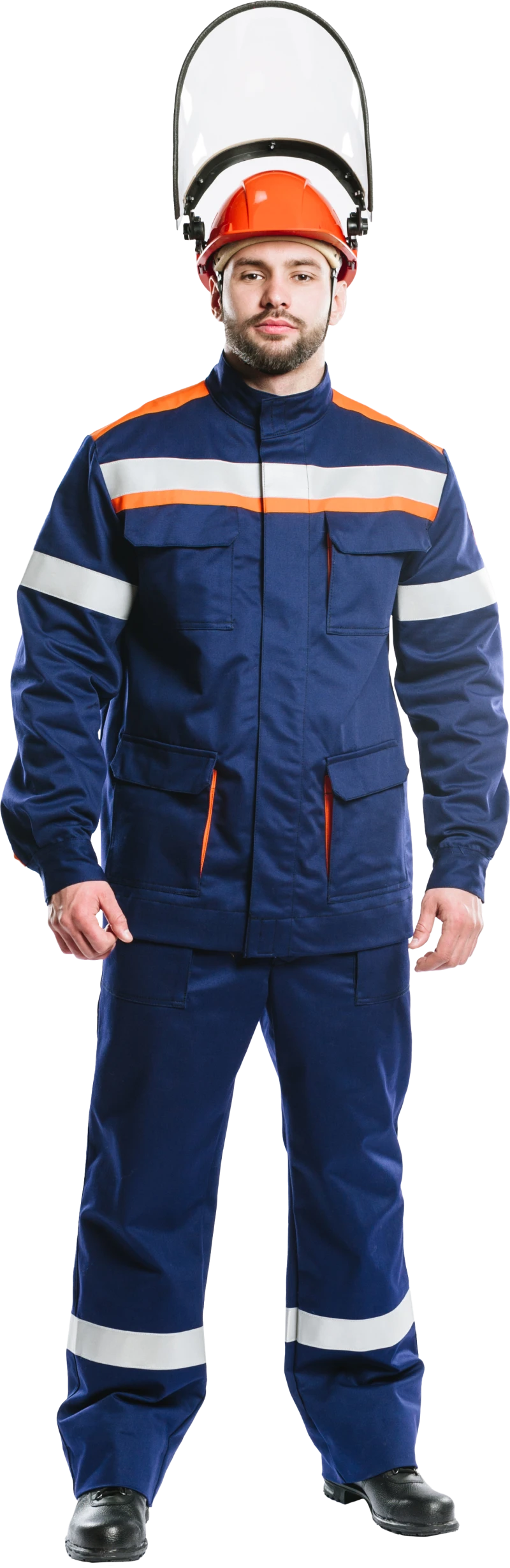 Костюм 20.1 кал/см2 из огнезащитной ткани WORKER,(Куртка+брюки) СП011-Л