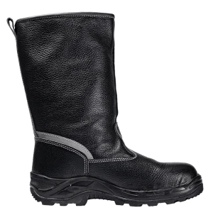 Сапоги TURBO с КП, хромовые ПУ/нитрил (Сап. 085)