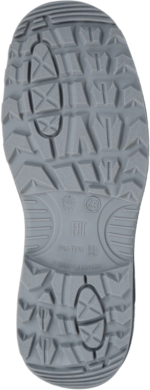 Ботинки СОЮЗНИК с МП иск. мех, кожаные ПУ/ТПУ, МБС