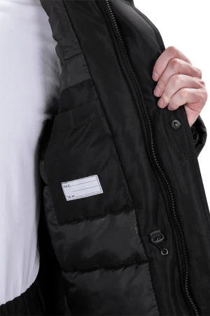 Куртка мужская ФОРПОСТ зимняя для защиты от пониженных температур механических воздействий и ОПЗ, черная Кур 209