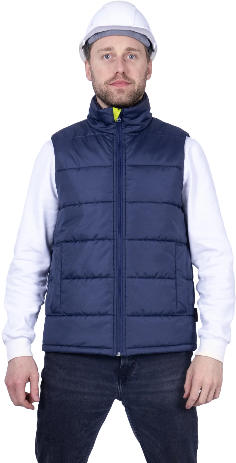 Жилет ФЬЮЖЕН зимний, т/синий