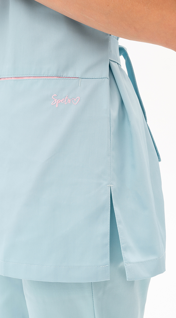 Костюм САНДРА, св.морская волна-св.розовый Кос 021